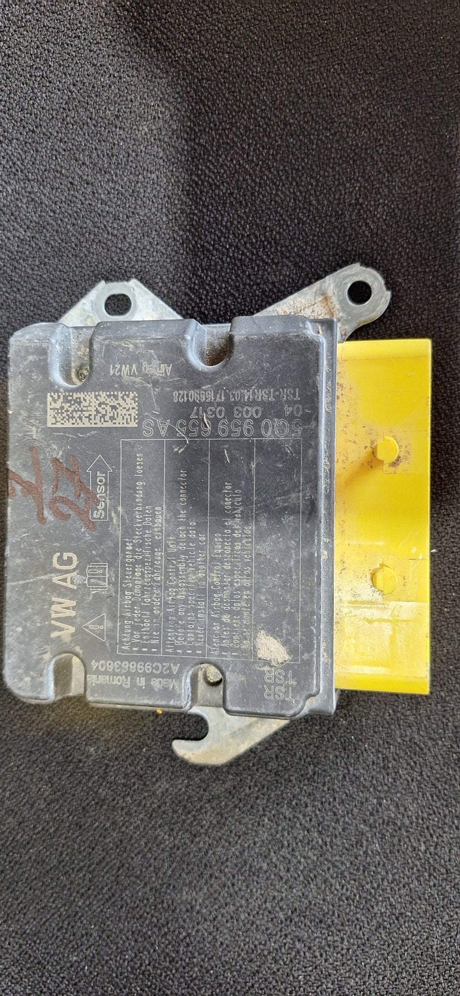 Originele Airbag Stuurmodule Computer VW Golf 7 Passat B8 -, Volkswagen, -, Utilisé, -