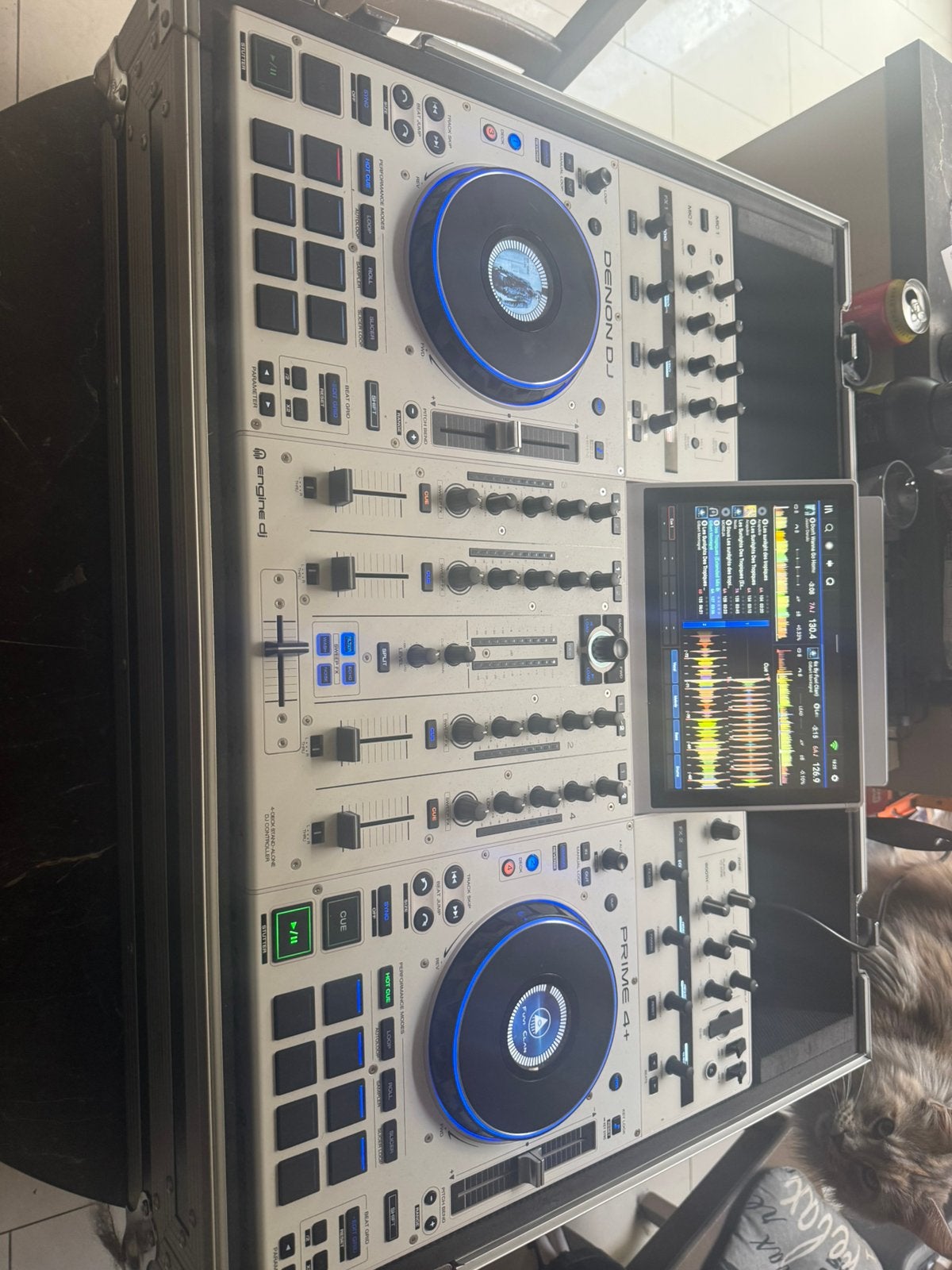 Denon prime 4+ wit, Muziek en Instrumenten, Ophalen, Zo goed als nieuw, Denon