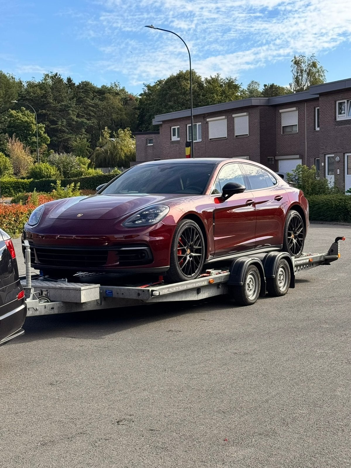 Auto trailer, Ophalen