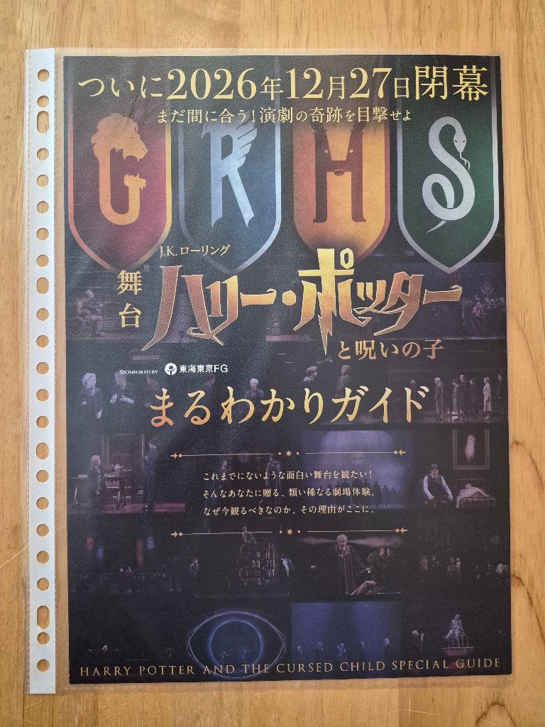 Flyer Harry Potter and the Cursed Child – Special Guide, Enlèvement, Comme neuf, Livre, Poster ou Affiche