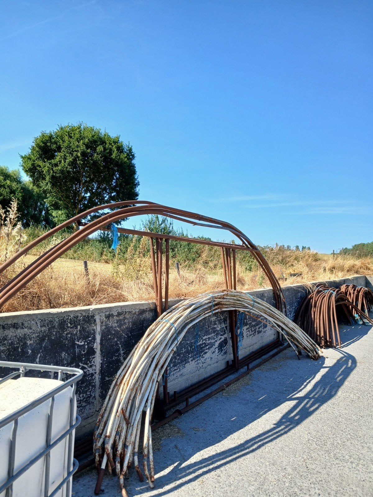Tunnels fraises 7m sur 50m