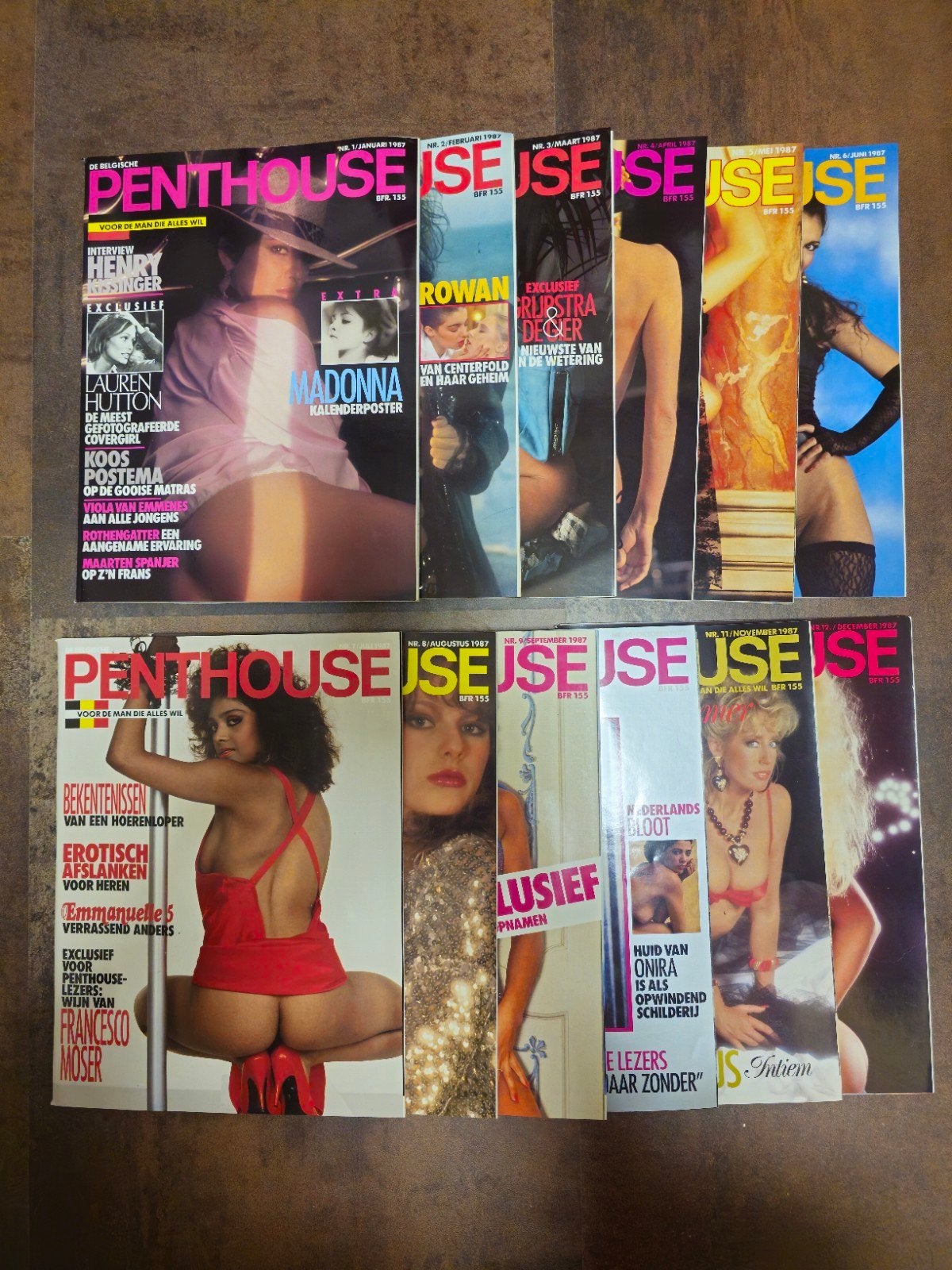 Penthouse België 1987–1994 – 96 nummers, Boeken, Ophalen, Zo goed als nieuw