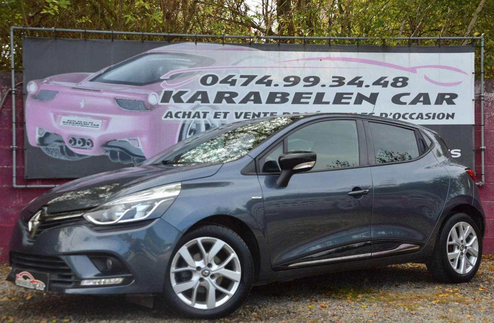 Renault Clio 1.5dCi Limited NAV CLIM CRUIS 95.023KM, Argent ou Gris, Achat, Euro 6, Entreprise