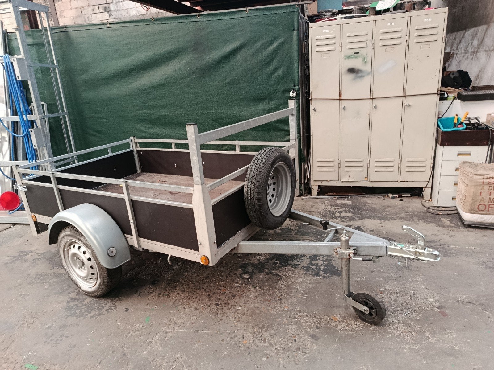 Aanhangwagen, Enlèvement