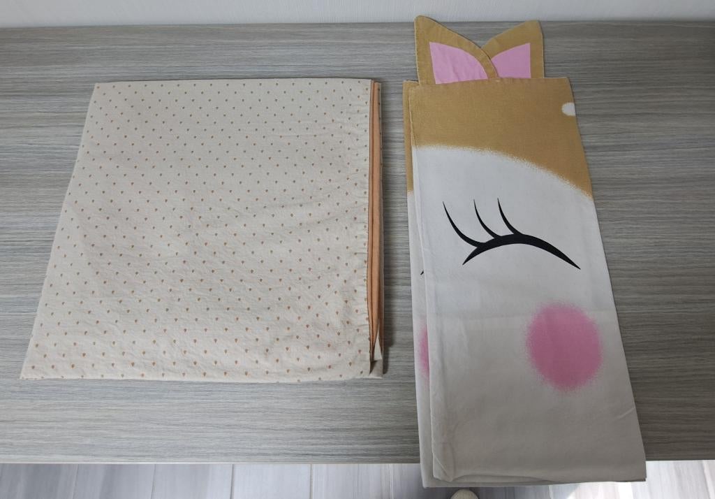 1 HOUSSE DE LIT + TAIE D'OREILLER pour couette pour enfant, Garçon ou Fille, Enlèvement ou Envoi, Autres couleurs, Housse de couette