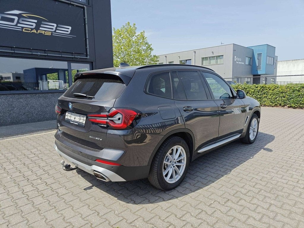 BMW X3 xDrive30e SPORT 292pk/LED/Leder/360/Trekhaak/Apple, Cuir, Argent ou Gris, Achat, Entreprise