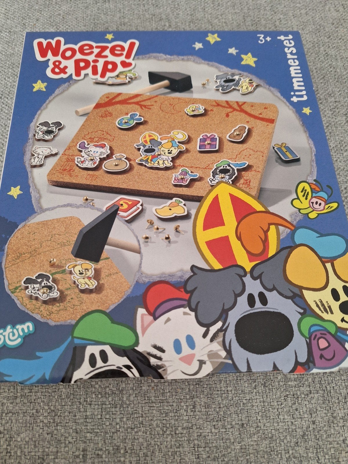 nieuwe puzzel en hamertje tik zie omschrijving, Ophalen of Verzenden