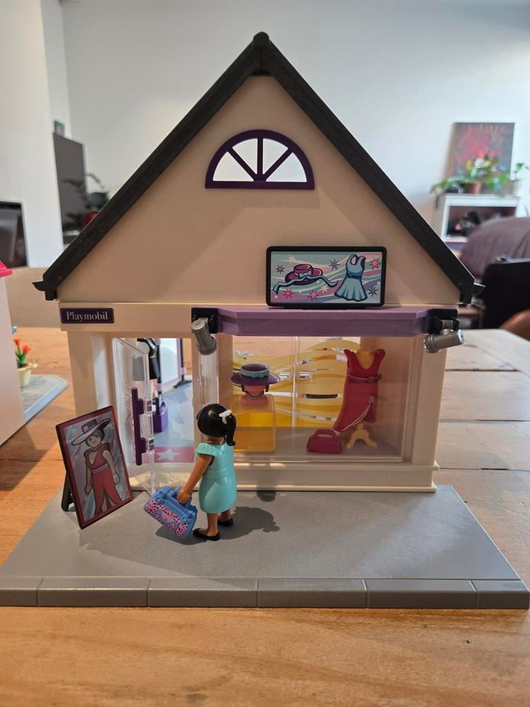 Playmobil 70017 modezaak/kledingwinkel/boutique, Kinderen en Baby's, Speelgoed | Playmobil, Ophalen of Verzenden, Zo goed als nieuw