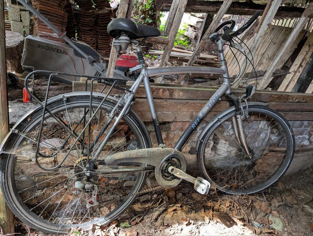 Mannenfiets, Enlèvement