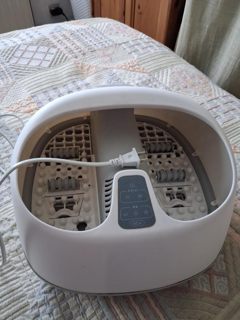 Bain pied plus massage rouleaux, Electroménager, Enlèvement