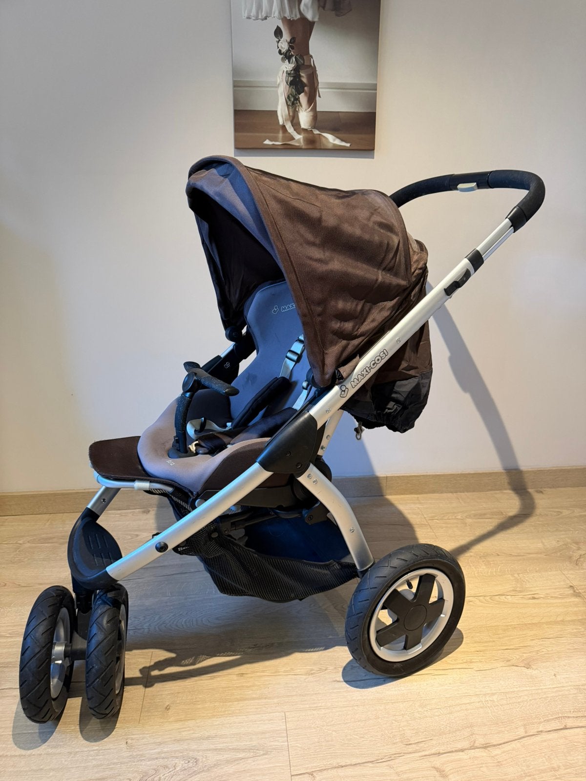 Maxi-Cosi Mura 3 kinderwagen met adapters en babyzitje, Enfants & Bébés, Poussettes & Combinaisons, Enlèvement, Utilisé, Poussette