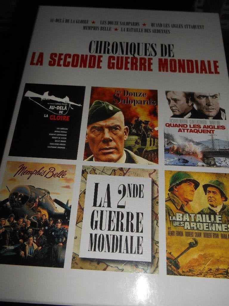 DVD coffret 6 Films La seconde guerre mondiale, Ophalen of Verzenden, Oorlog