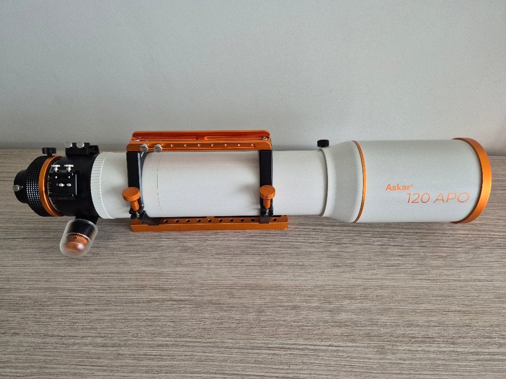 ASKAR 120 APO triplet  + 1.0 flattener, TV, Hi-fi & Vidéo, Matériel d'optique | Télescopes, Enlèvement, Comme neuf, 80 à 200 mm