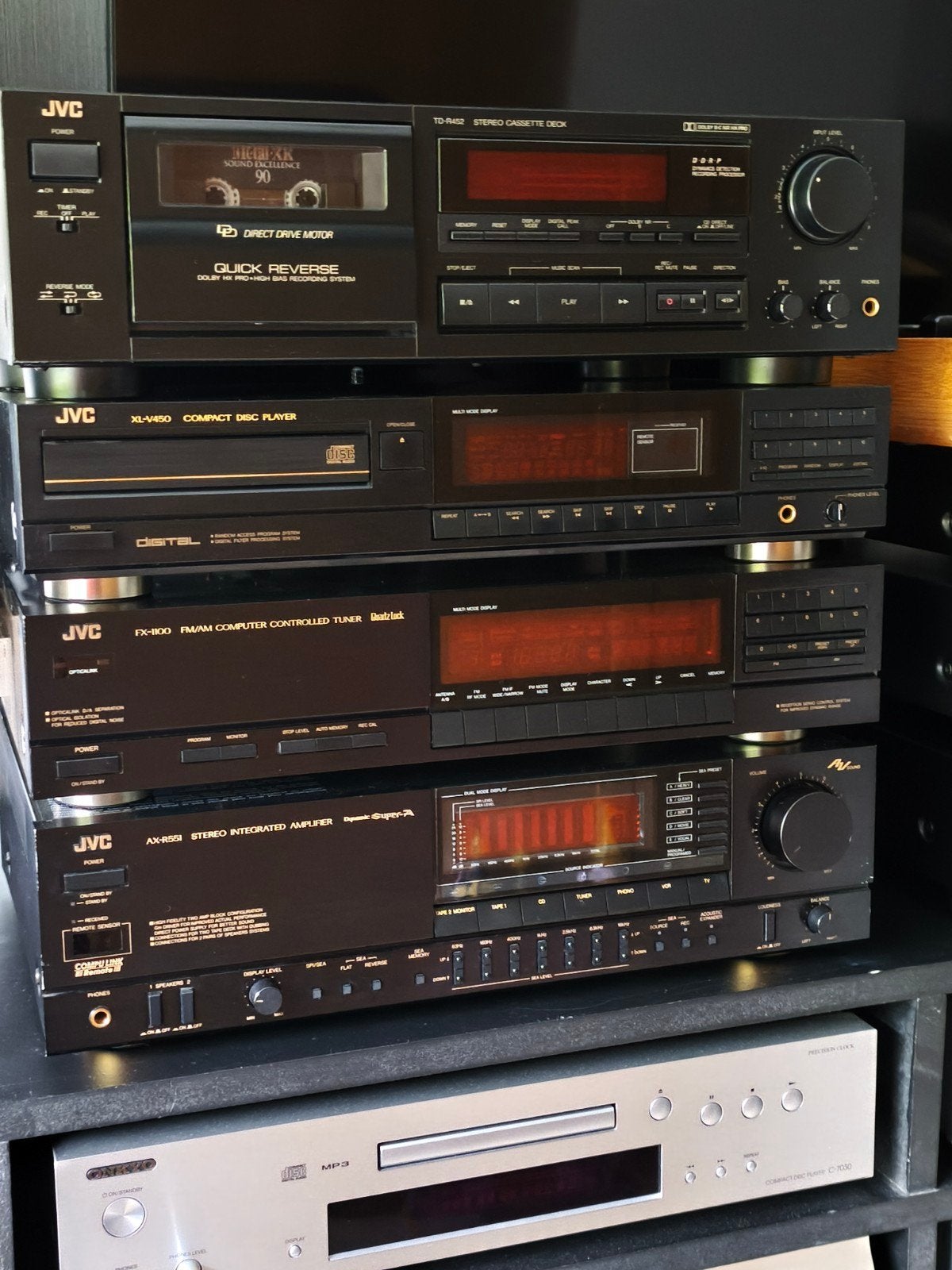 jvc vintage hifi-set, Audio, Tv en Foto, Stereoketens, Ophalen, JVC