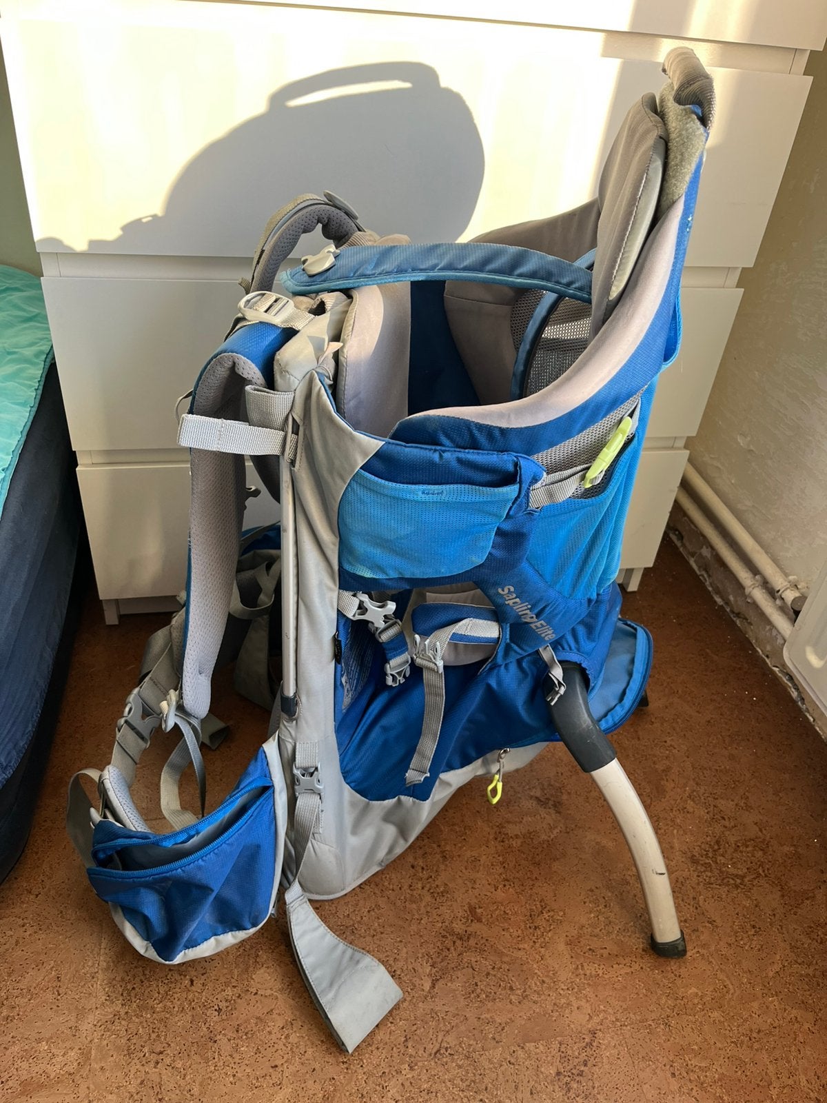 Thule sapling kinderdrager, Kinderen en Baby's, Gebruikt, Overige typen, Rug, Ophalen