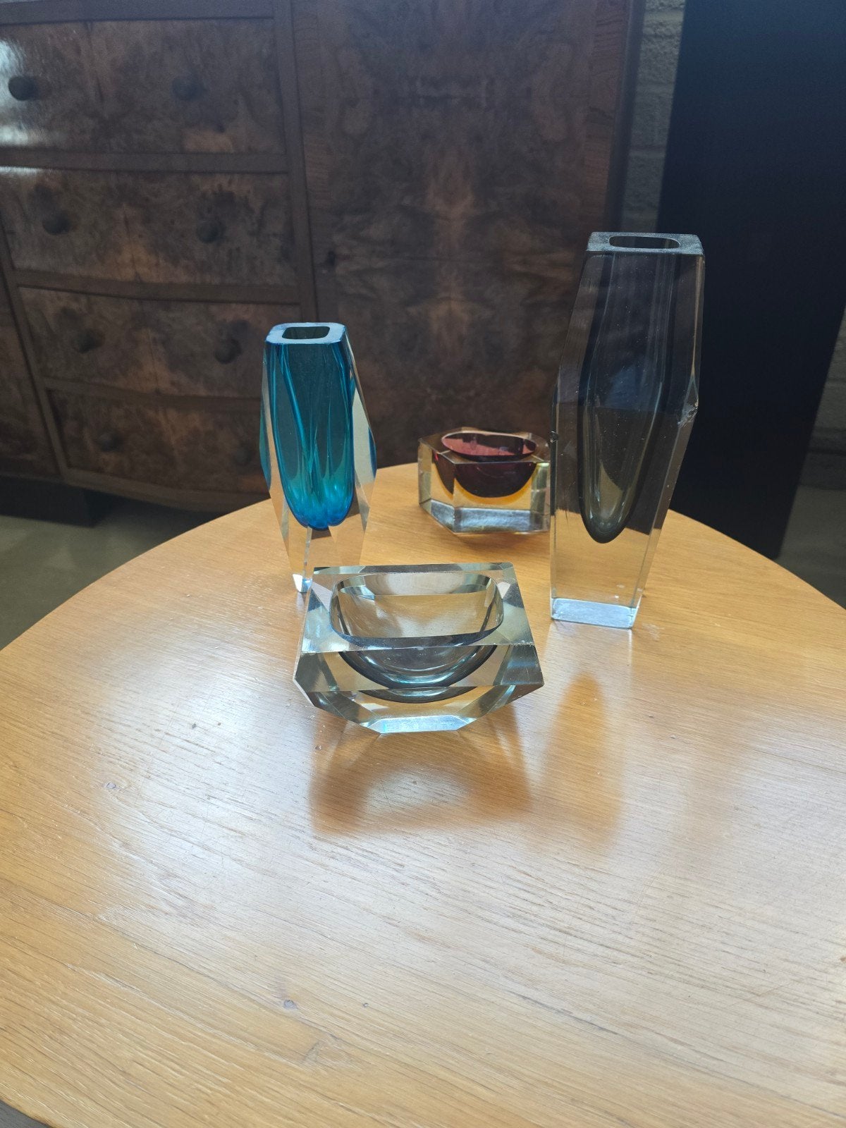 vintage design glaswerk, Ophalen