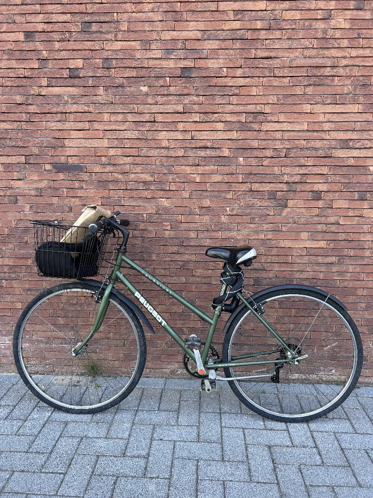 Peugeot retro fiets 'Cambridge' - met gebruikssporen., Fietsen en Brommers, Gebruikt, Versnellingen, Schijfrem, Ophalen