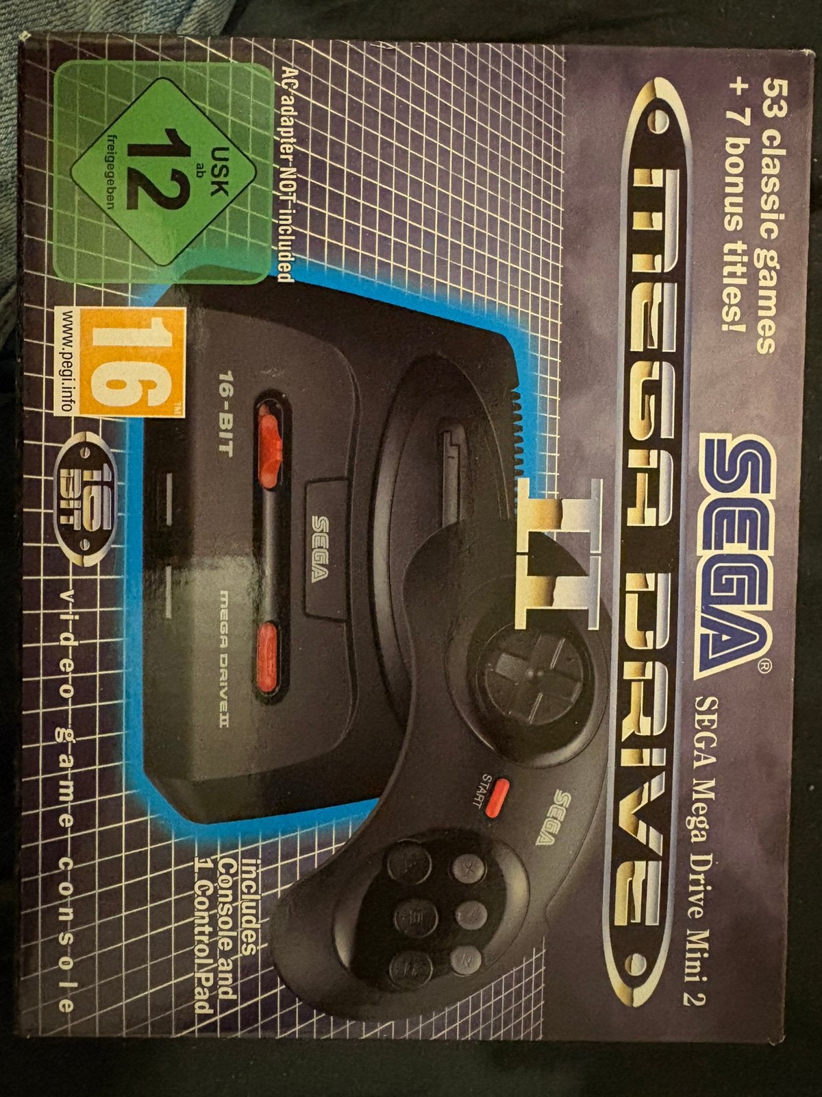 Megadrive 2 mini neuve, Games en Spelcomputers, Spelcomputers | Sega, Ophalen, Mega Drive, Met games, Nieuw