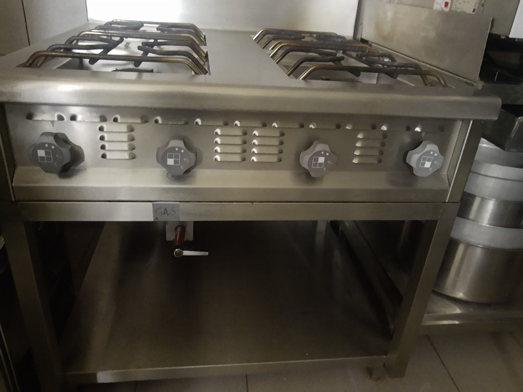 Gasfornuis, Ophalen, Gebruikt, Fornuis, Frituur en Grillen