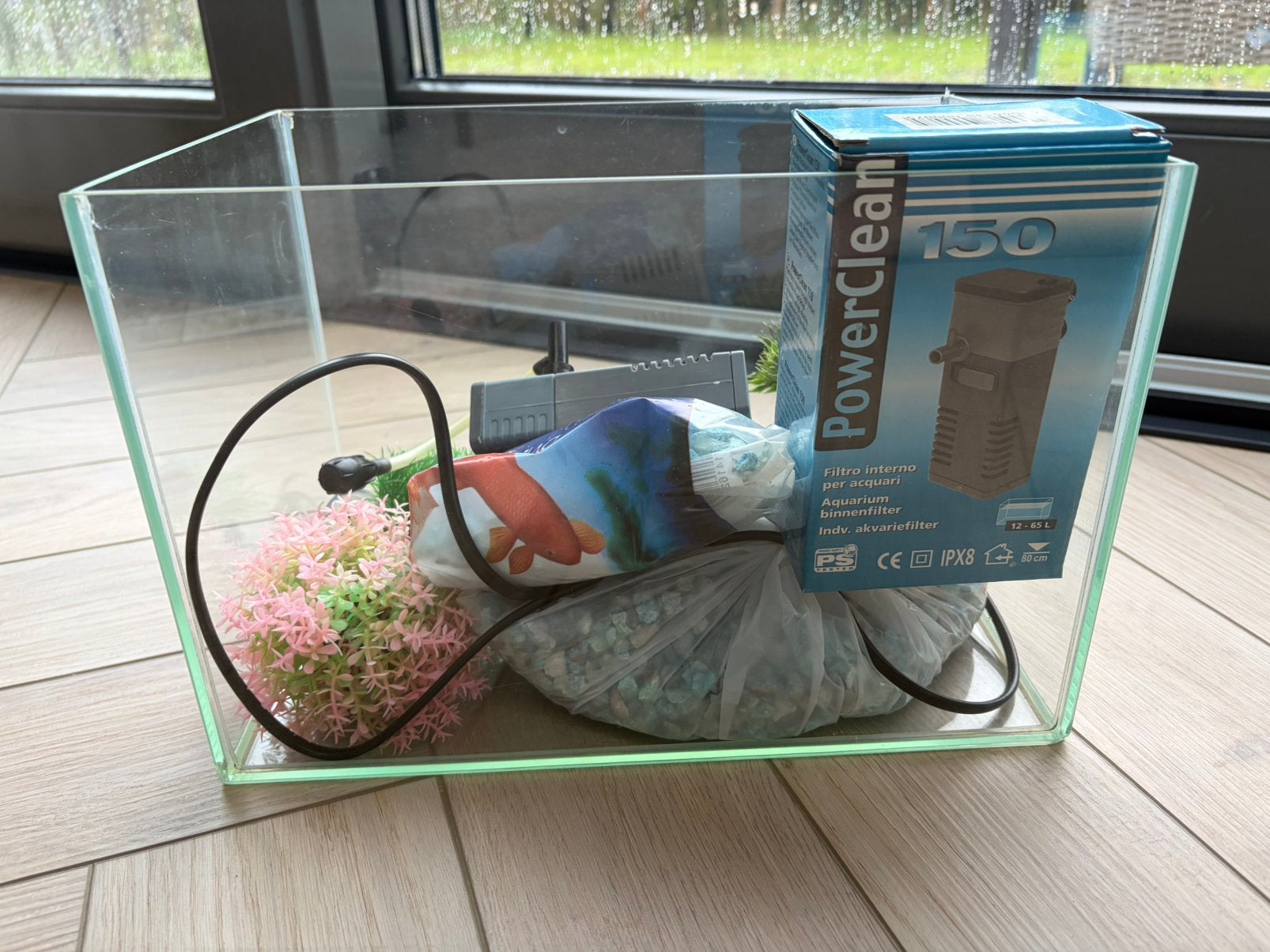Te koop: Vissenaquarium/bak/kom incl toebehoren !!, Dieren en Toebehoren, Ophalen, Zo goed als nieuw