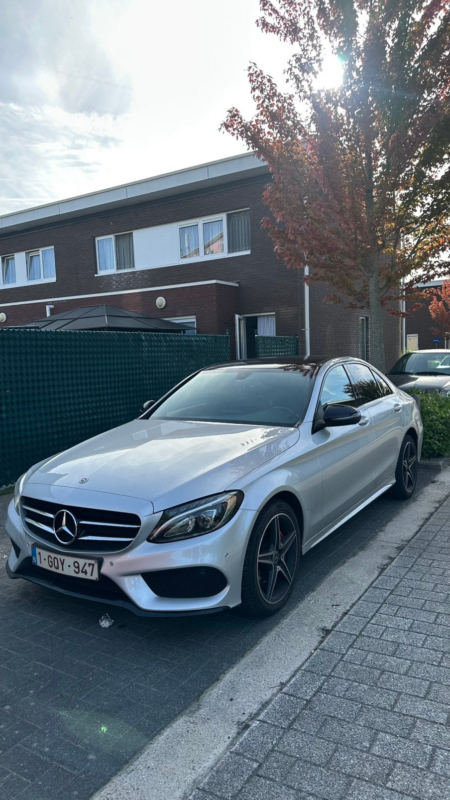 Mercedes c180 AMG line 2018, Automaat, Leder, 5 deurs, Particulier