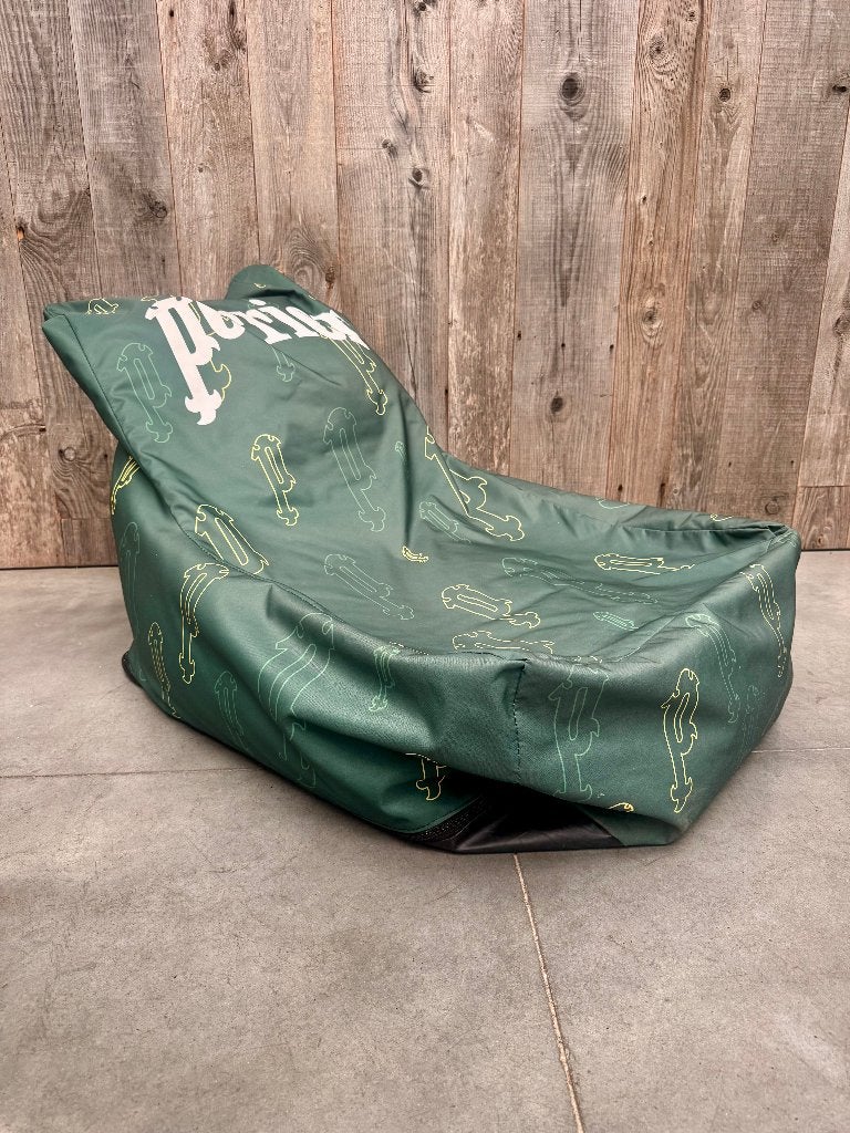 Pouf à billes PERRIER Fatboy Green Tennis Court (2x dispo), Maison & Meubles, Enlèvement ou Envoi, Utilisé, Vert, Pouf