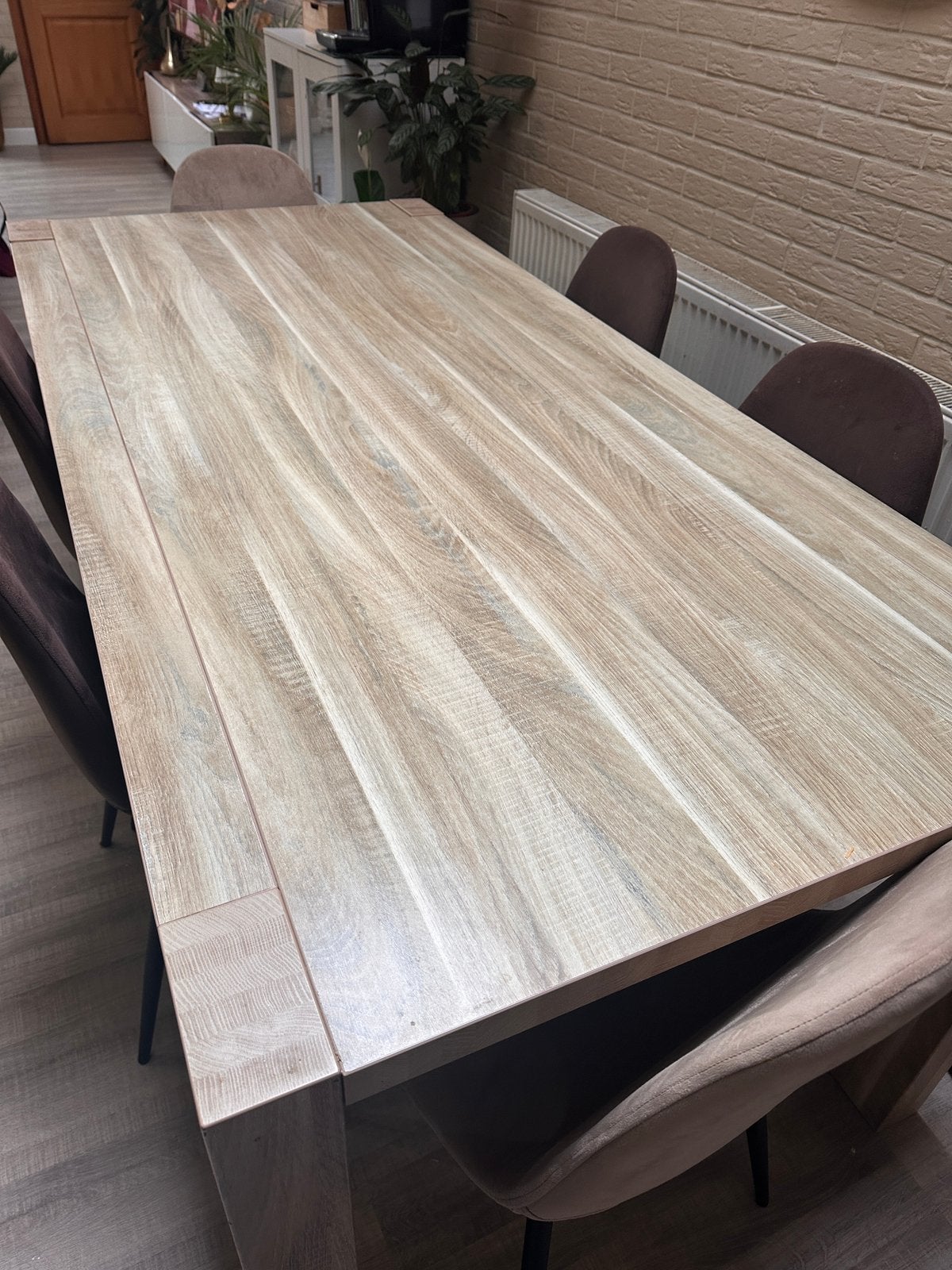 Eettafel met stoelen, Ophalen, Gebruikt