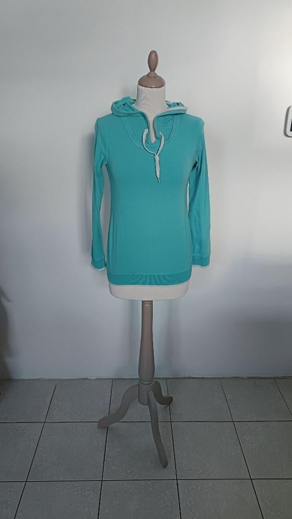 Hemelsblauwe hoodie voor dames. Domyos. 😆, Blauw, Ophalen of Verzenden, Zo goed als nieuw, Domyo