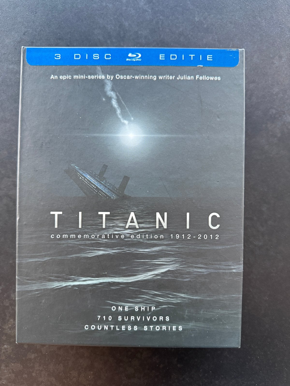 Titanic serie blu-ray mooie box in perfecte staat, Ophalen of Verzenden, Zo goed als nieuw, Inclusief boekje, Blu-ray