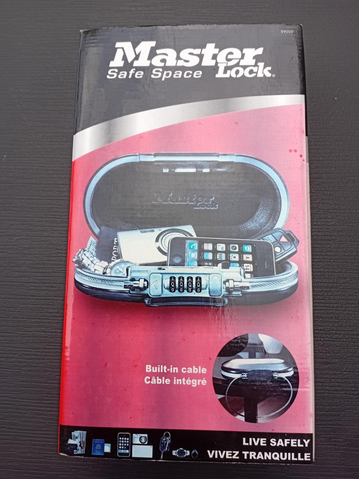 espace sécurisé Masterlock, Télécoms, Téléphonie mobile | Accessoires & Pièces, Enlèvement, Neuf, Protection, Universel