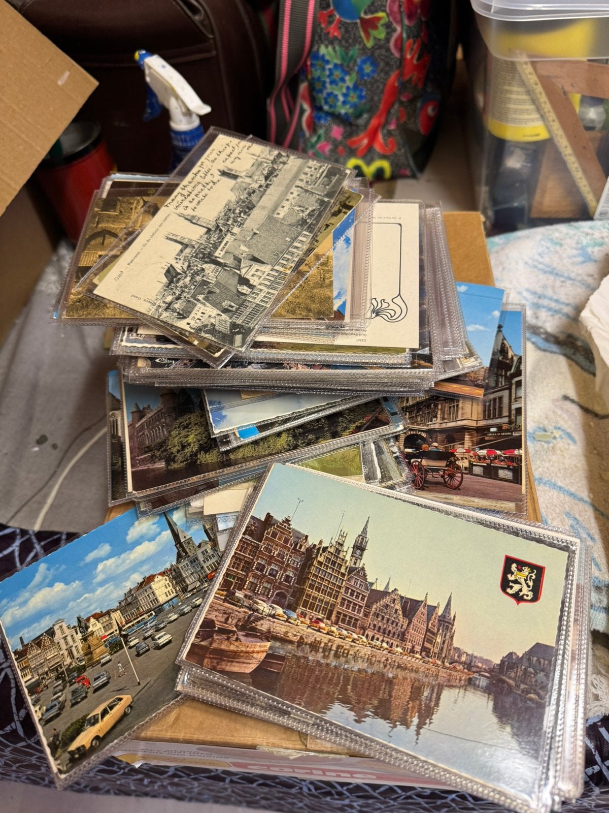 2 dozen goed bewaarde postkaarten, Verzamelen, Ophalen