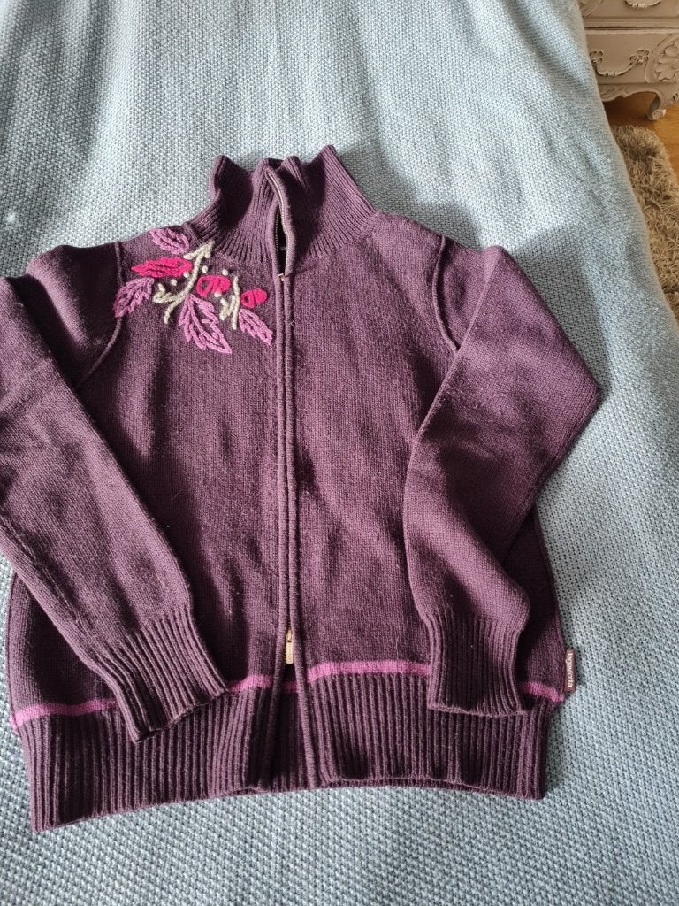 Zeer mooie wollen cardigan - vest La Gaviotta maat L, Kleding | Dames, Ophalen of Verzenden, Maat 42/44 (L)