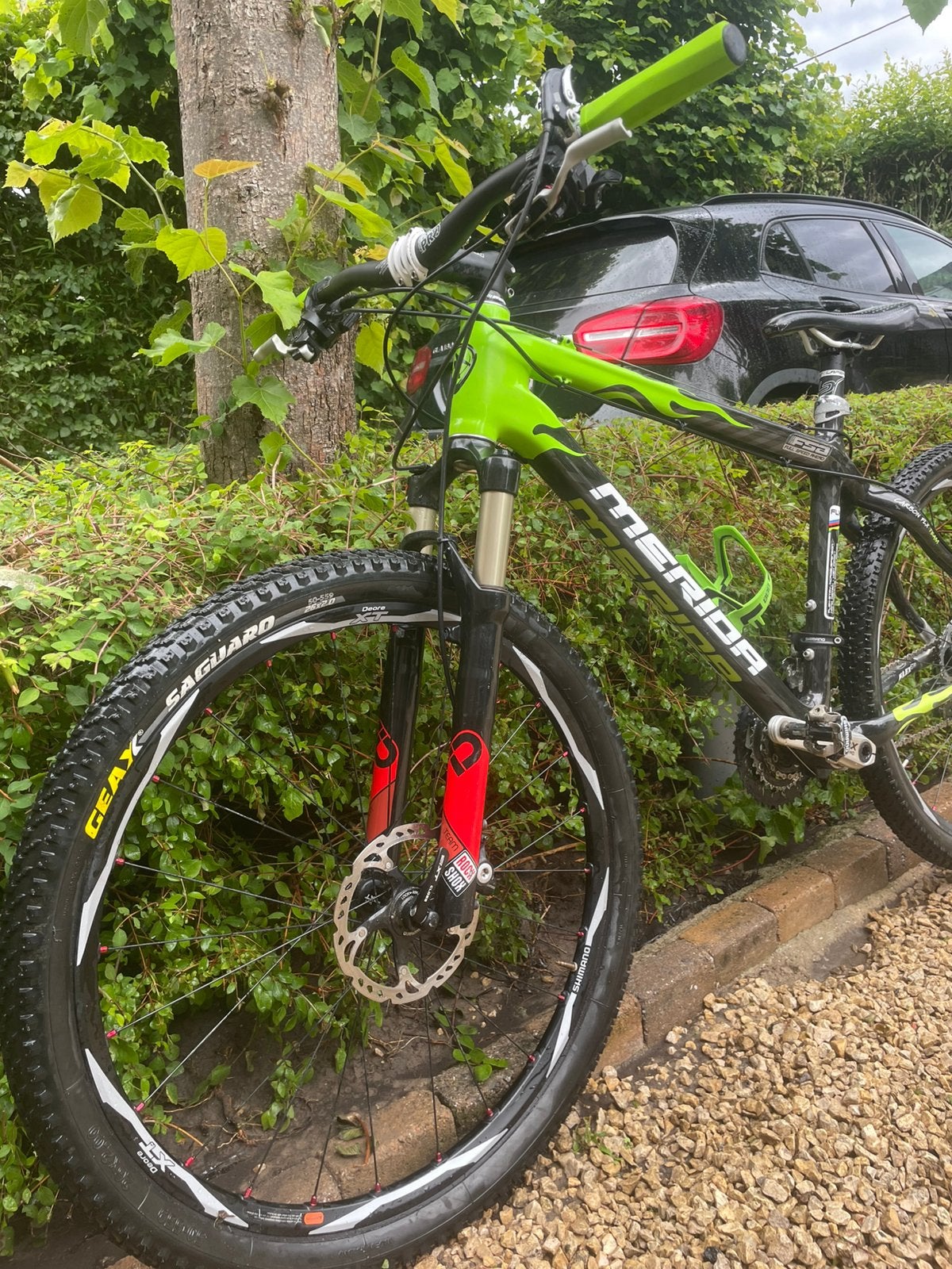 O.NINE Team‑D Carbon MTB –Lichtgewicht Carbon Frame, 26” MTB, Ophalen, Zo goed als nieuw