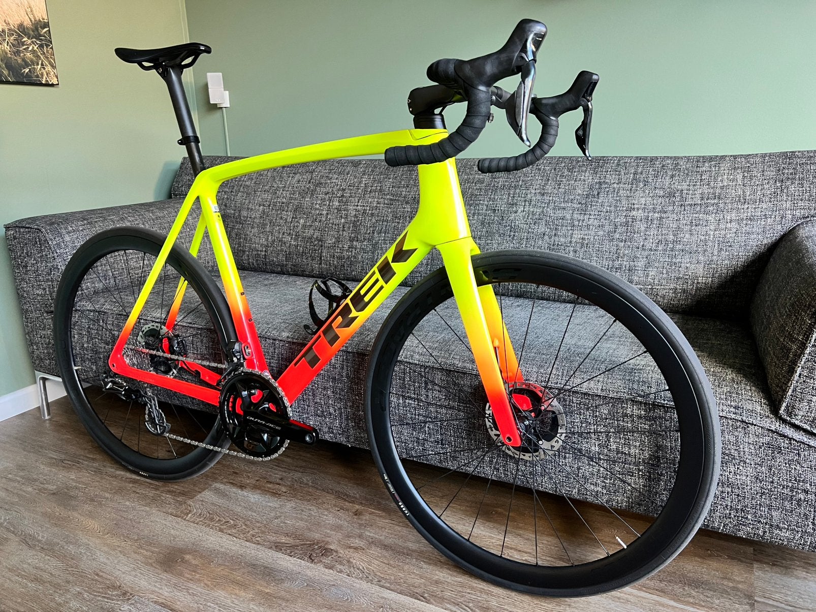 Full Carbon Trek Emonda SLR 9 Dura-Ace Di2 12s carbon Disc, Enlèvement ou Envoi, 57 à 61 cm, Comme neuf, Hommes