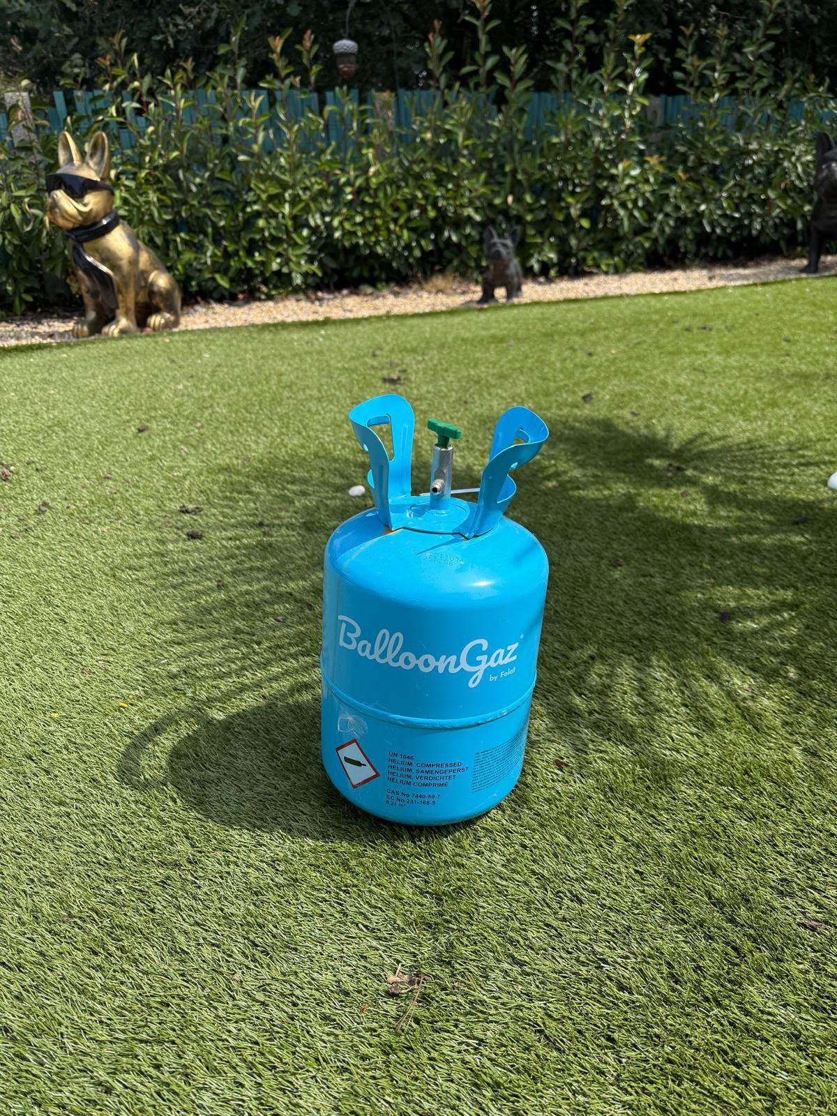 Gezocht: lege heliumgasbidons / metalen jerrycans, Ophalen, Gebruikt