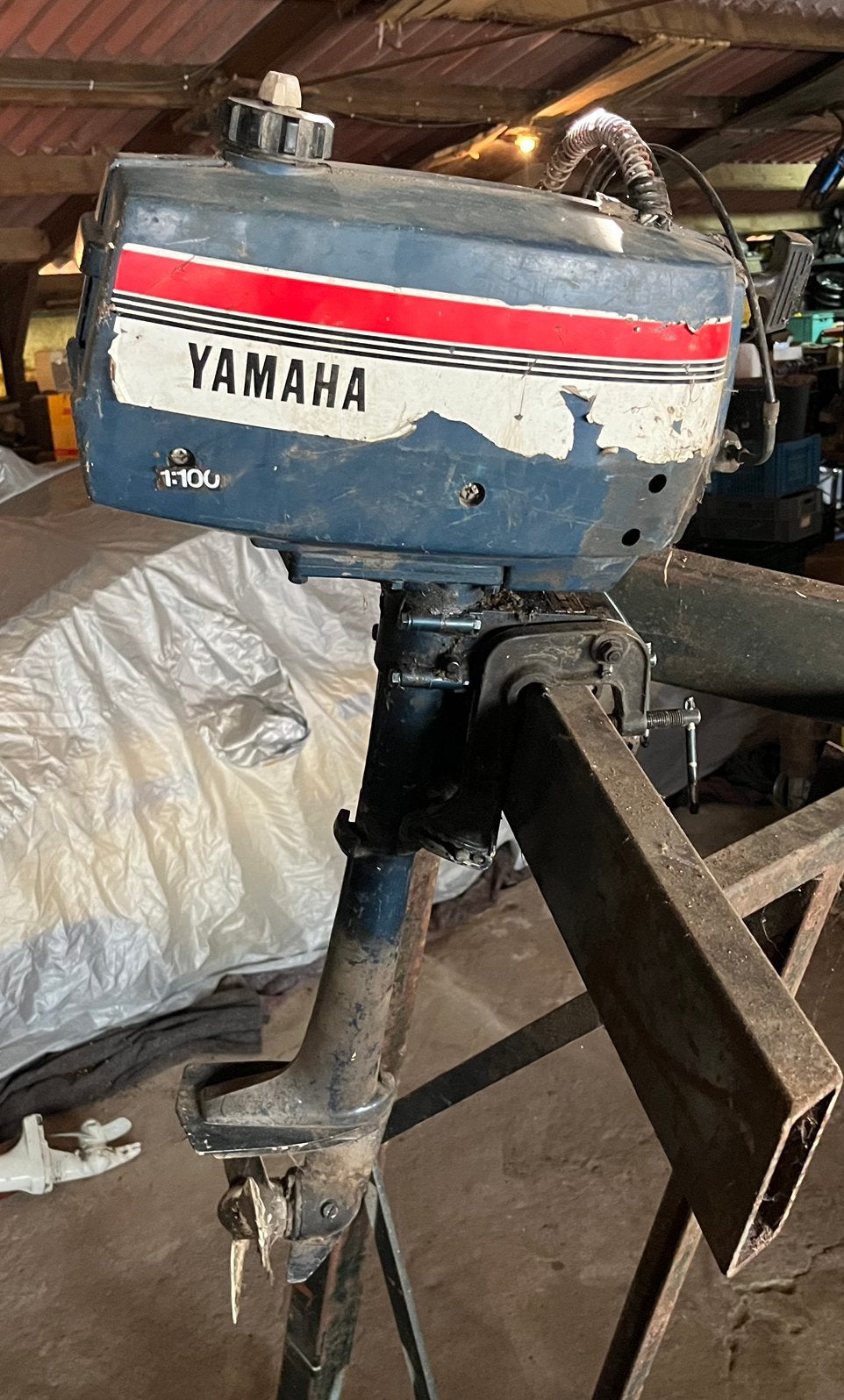 Yamaha 2pk, Watersport en Boten, Ophalen, Gebruikt