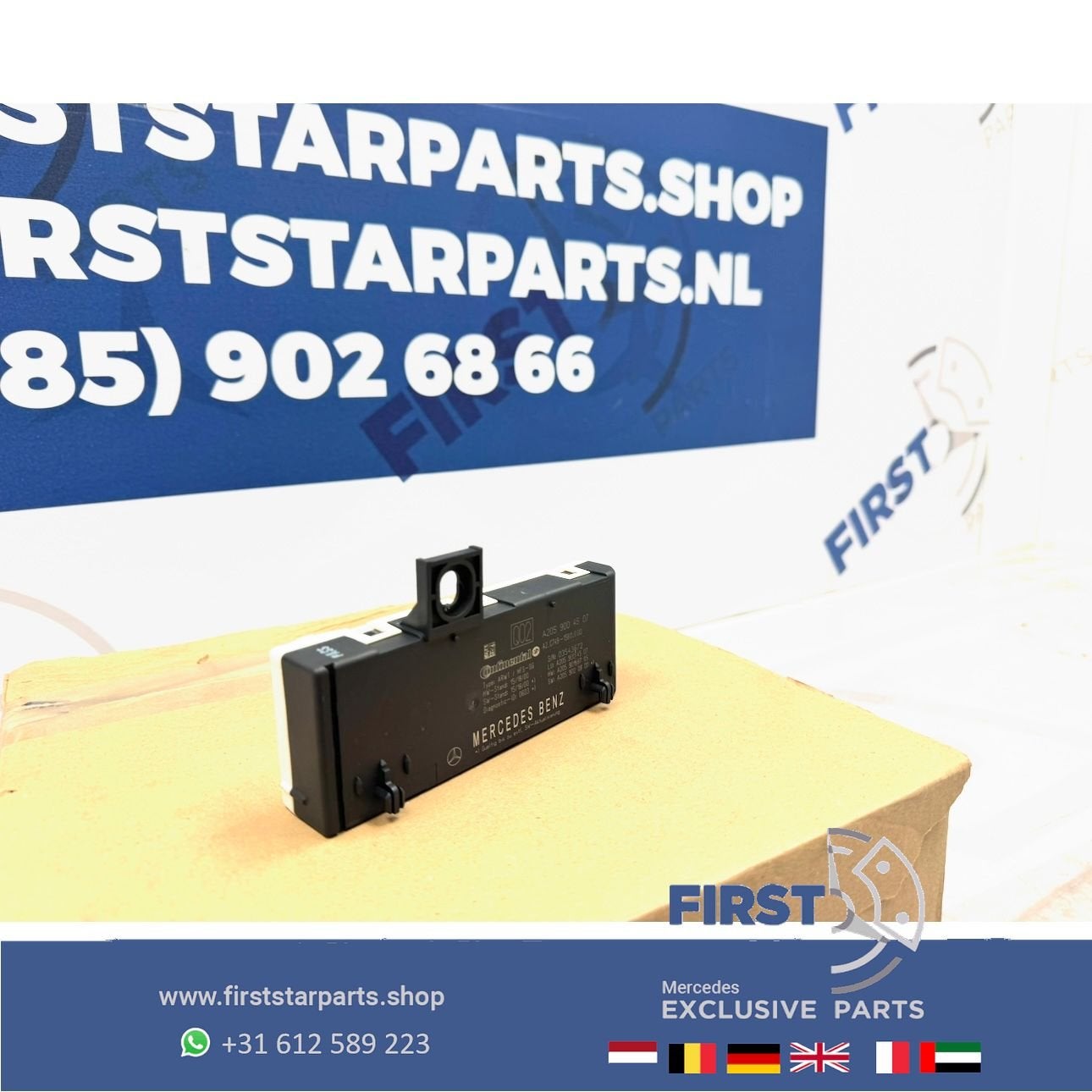 ACHTERKLEP MODULE A2059004507 SCHAKELAAR A45S CLA45S C63 E63, Gebruikt, -, Ophalen of Verzenden, -