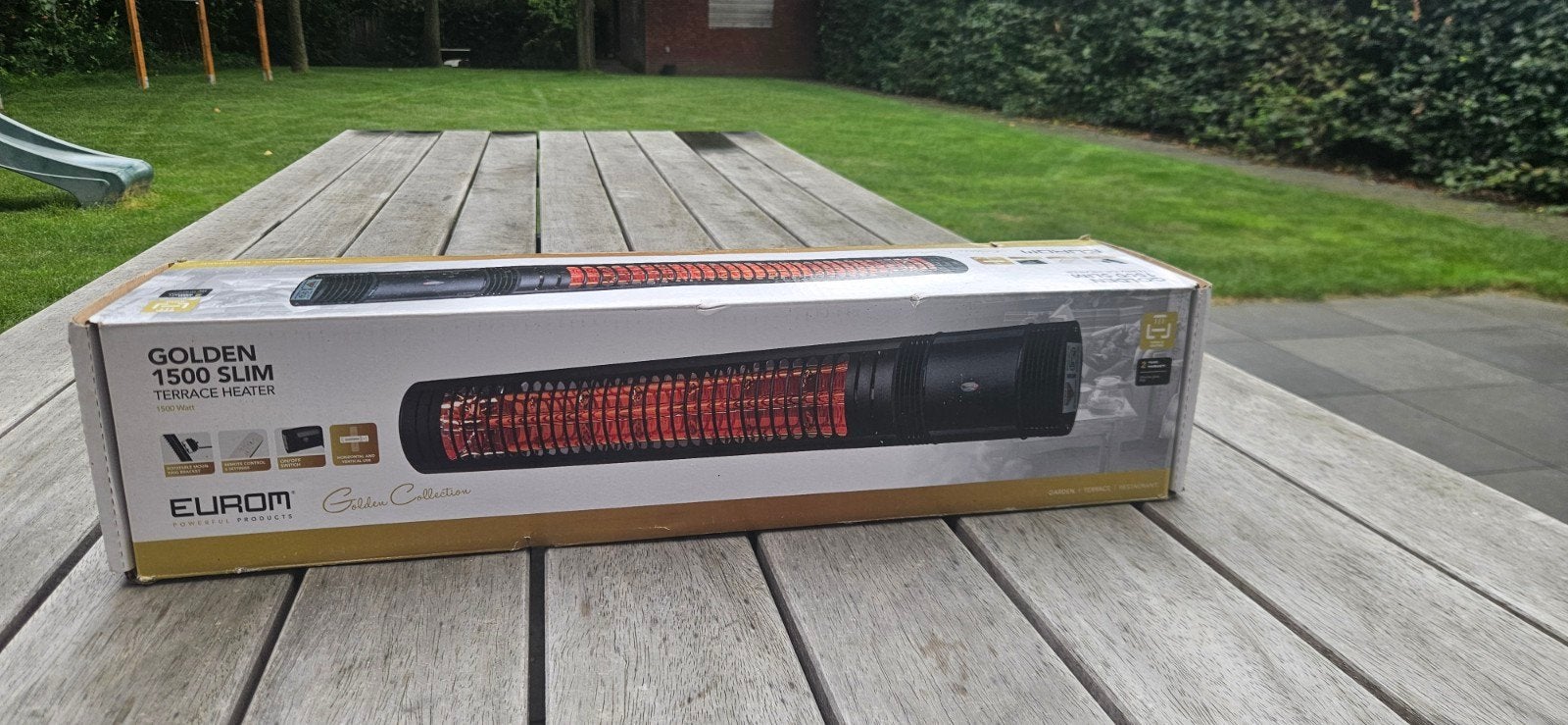Terrasverwarmer, Tuin en Terras, Draaibaar, Nieuw, Wand, Ophalen
