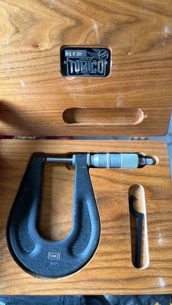 Micrometer Tumico, Bricolage & Construction, Enlèvement ou Envoi, Comme neuf