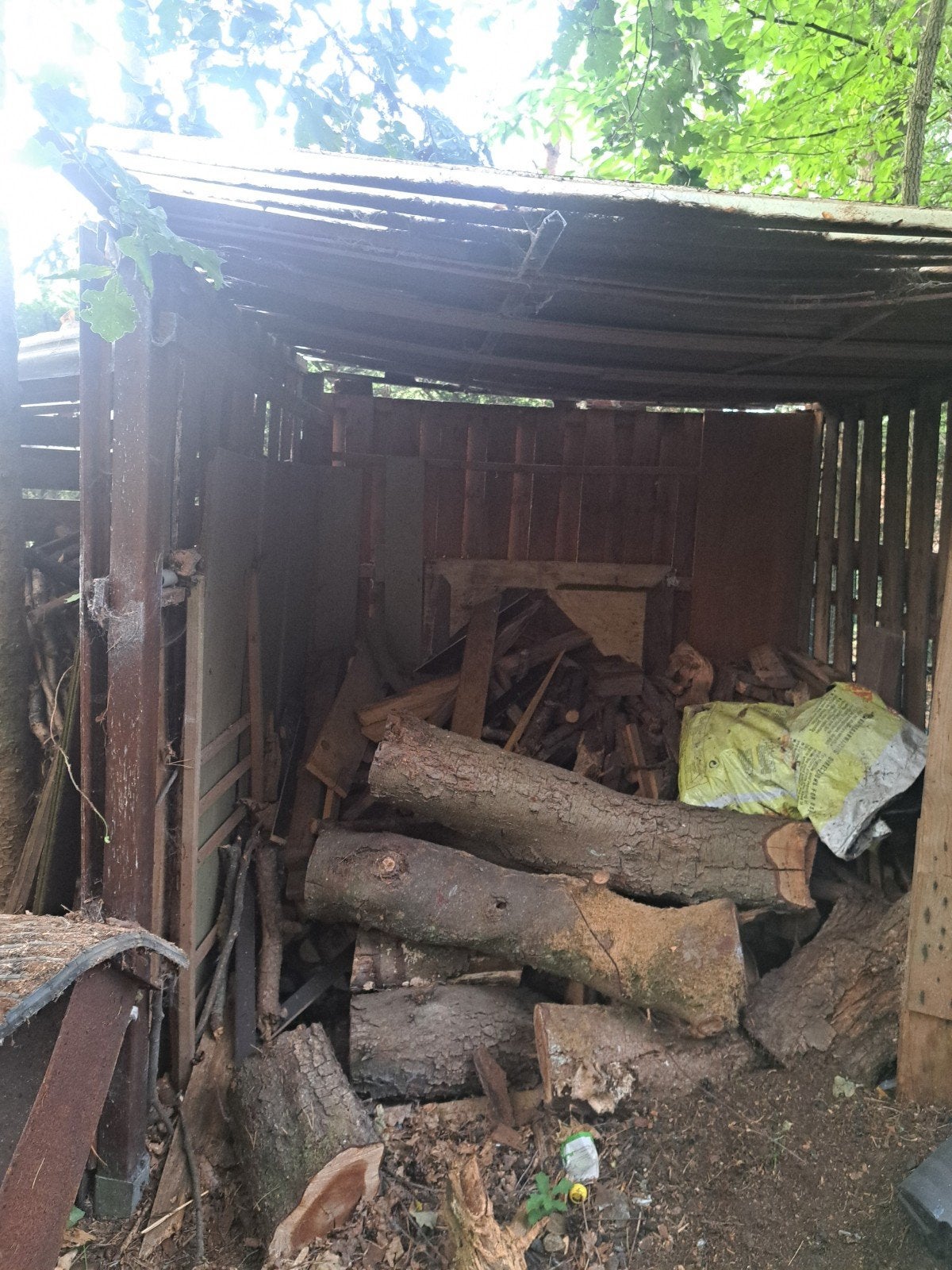 gratis brandhout met voorwaarden, Tuin en Terras, Brandhout, Ophalen