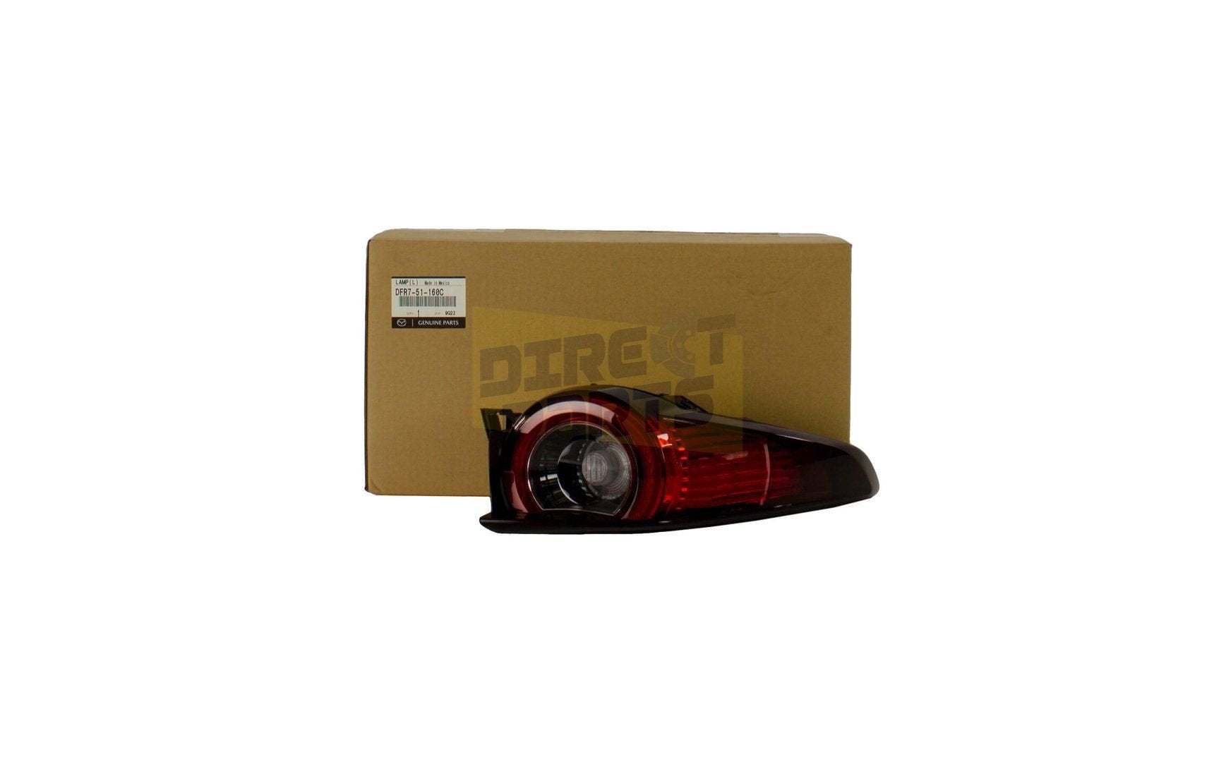 Mazda CX-30 achterlicht Rechts buiten (LED) (Signature Illum, -, Verzenden, -, Nieuw