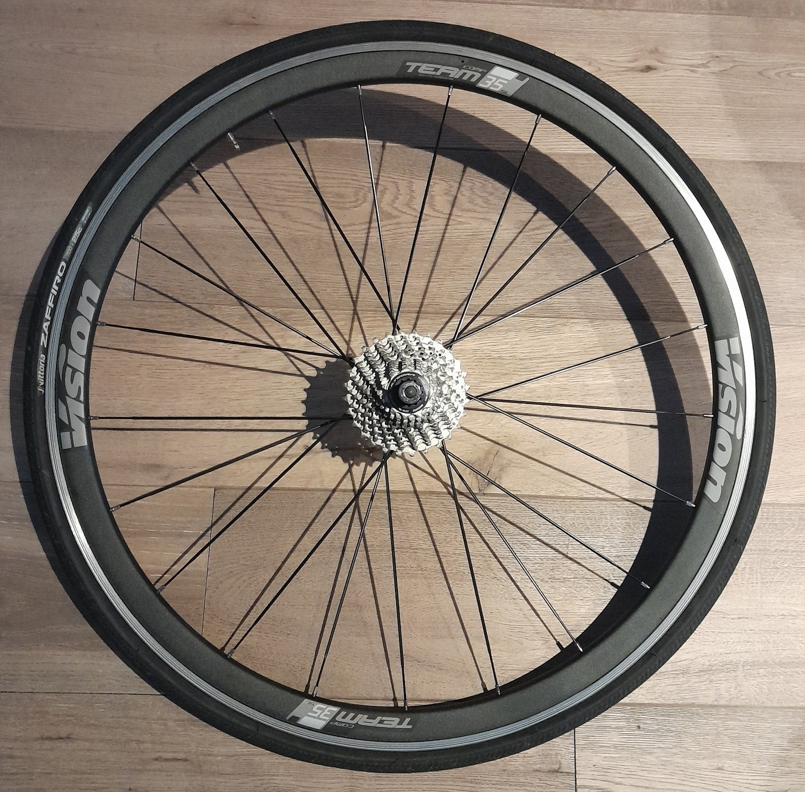 Vision team koerswielen 35 comp sl clincher wielset zwart, Ophalen