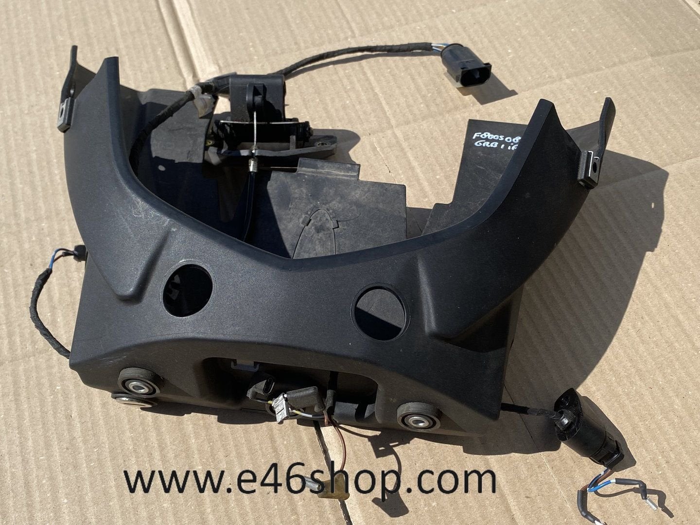 BMW F800S JAAR 2008 ACHTER KANT PANEEL MET KABEL EN SLOT, Motoren, Gebruikt, -, -, Ophalen of Verzenden
