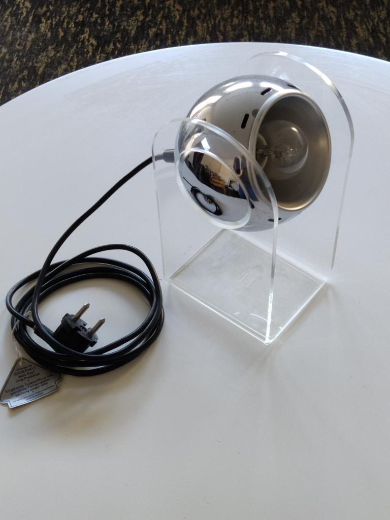 Lampe space age, Insta Sensorette, Space Age, Moins de 50 cm, Enlèvement ou Envoi, Métal
