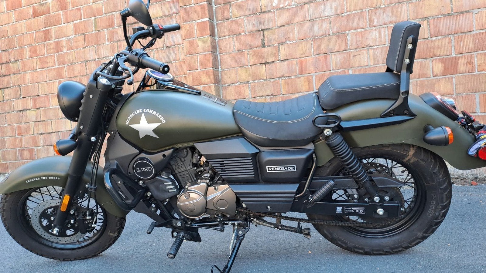 Honda Kawasaki um, Nieuw, Chopper, 125 cc