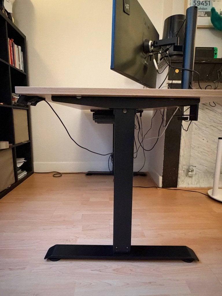 Electric sit-stand desk Fuse 140x80 / Bureau assis-debout, Maison & Meubles, Autres marques, Bureau assis-debout, Enlèvement, Utilisé