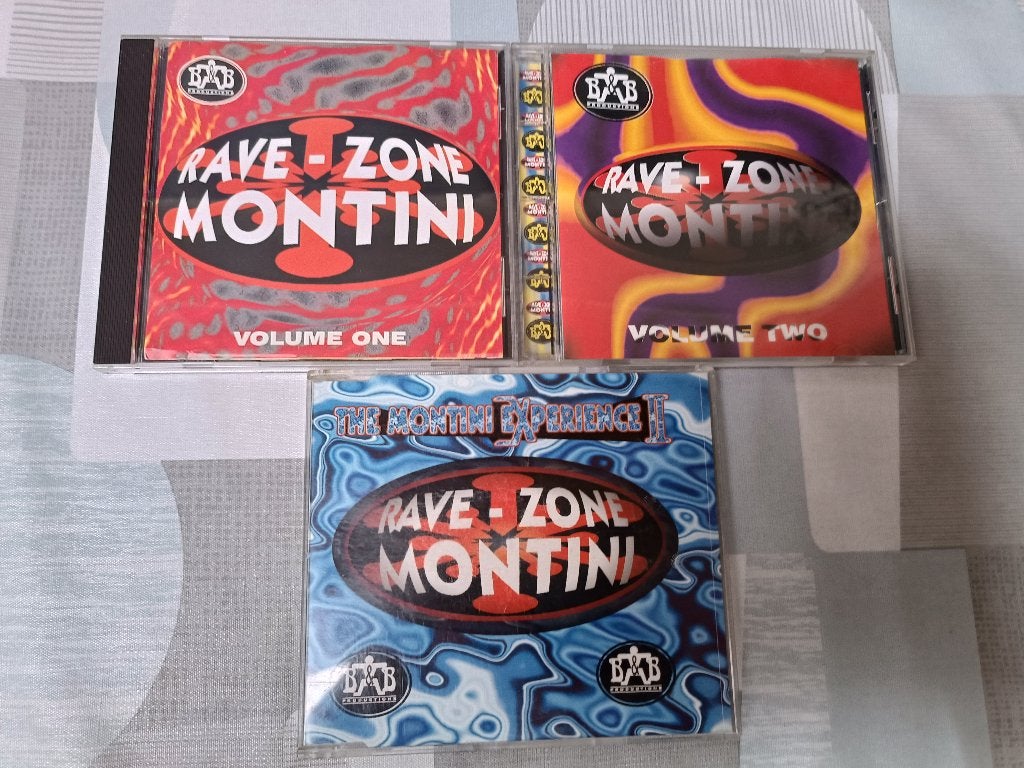 Rave-Zone Montini Volume One - Two - Discotheek - Retro, Ophalen of Verzenden, Gebruikt, Techno of Trance