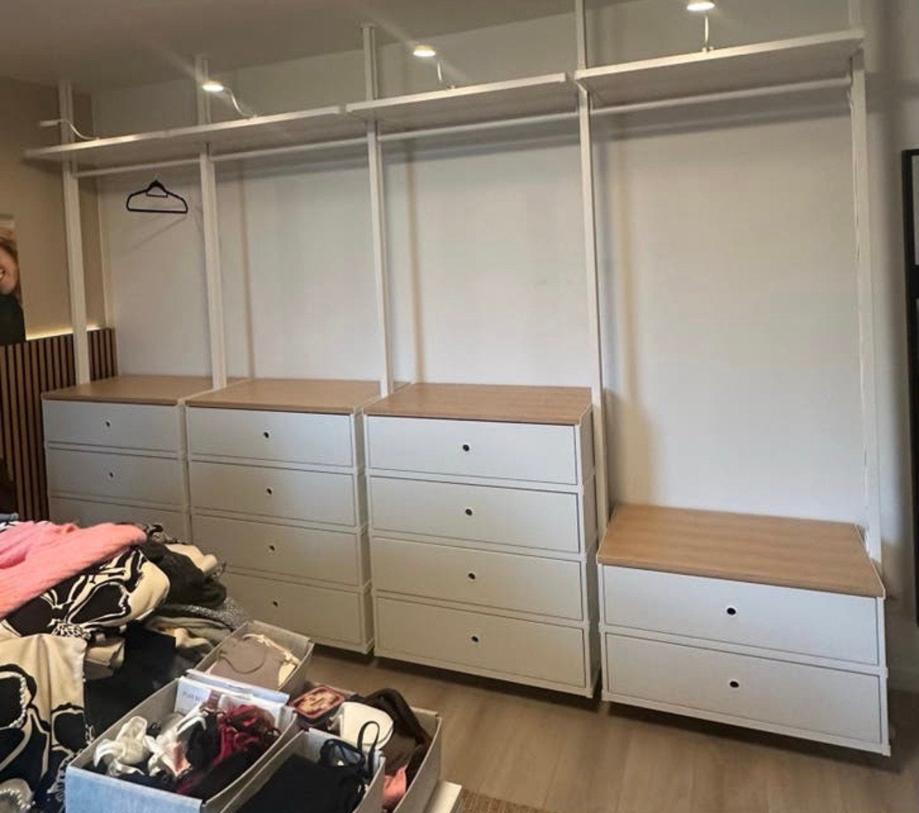 Dressing IKEA Elvarli, Maison & Meubles, Armoires | Étagères, Comme neuf, Enlèvement