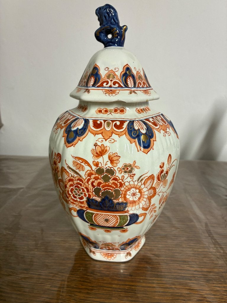 Delft gekleurde vaas, Antiek en Kunst, Ophalen of Verzenden