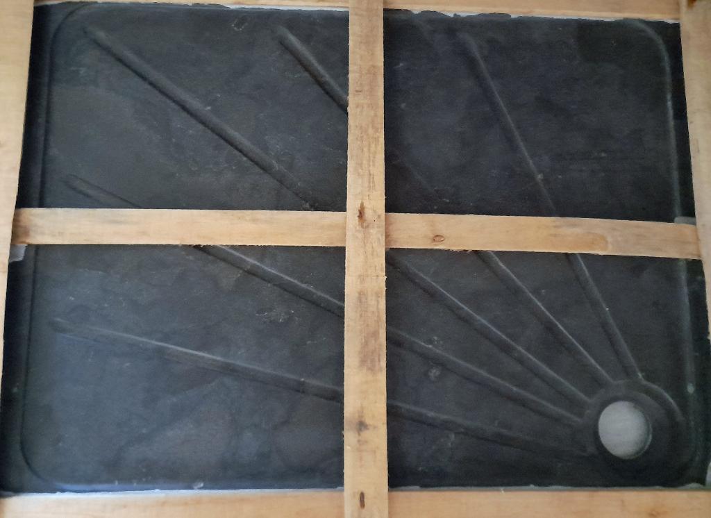 Douchebak blue limestone, Doe-het-zelf en Bouw, Ophalen, Nieuw, Steen, Douche